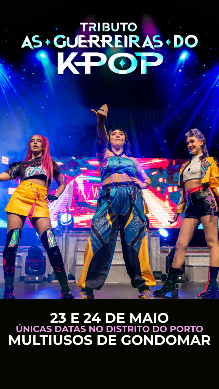 As Guerreiras do K-Pop – espetáculo inspirado em K-Pop Demon Hunters no Multiusos de Gondomar, Porto